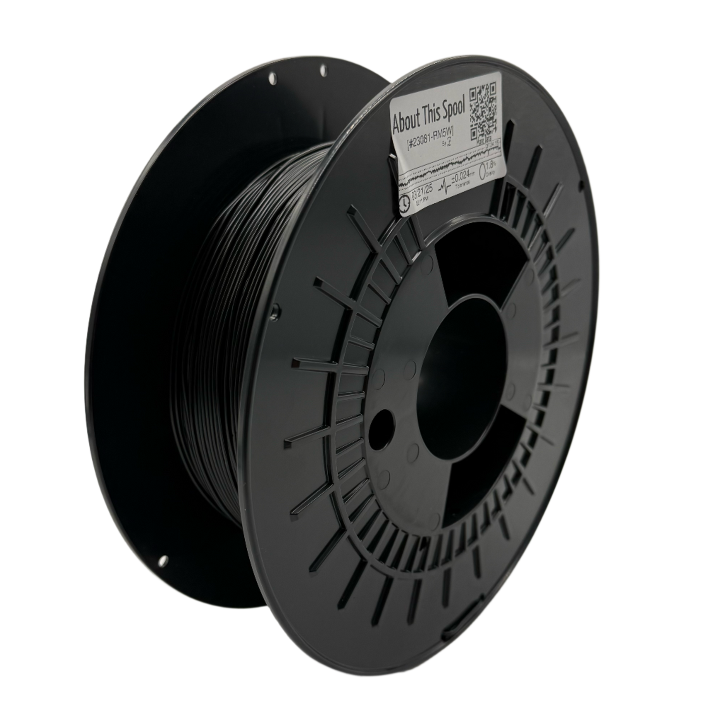Biodegradable Flexible TPU-95A (soft) - Black - 500g 1.75mm