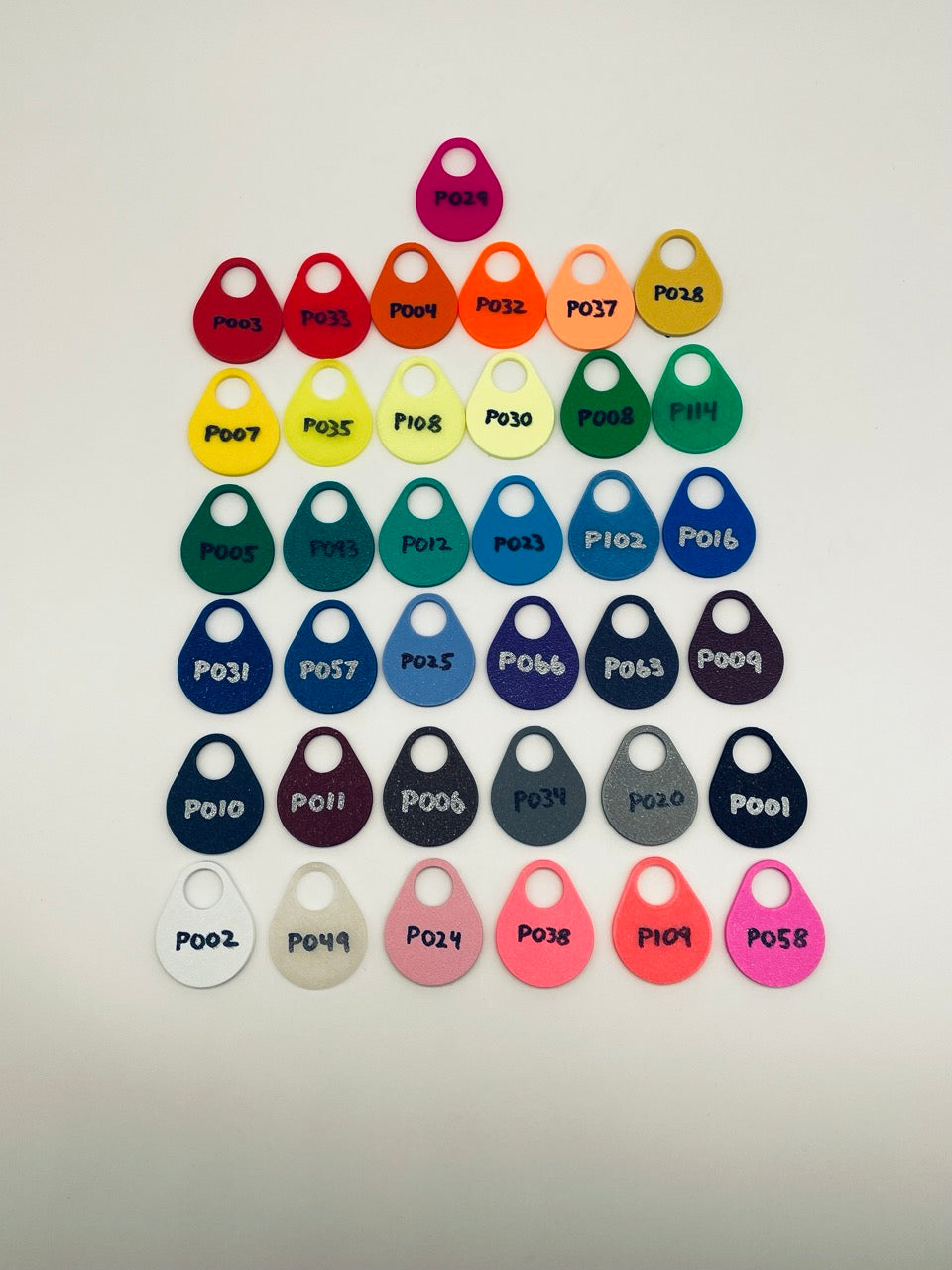 PLA Color Swatch - Individual Swatch