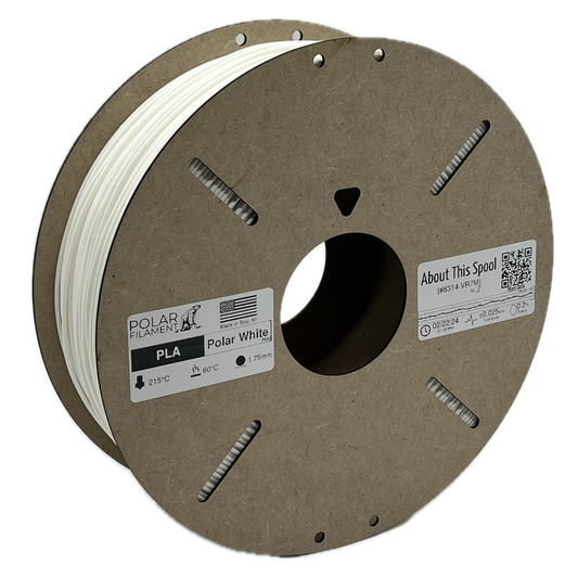 Polar White PLA - 1kg 1.75mm