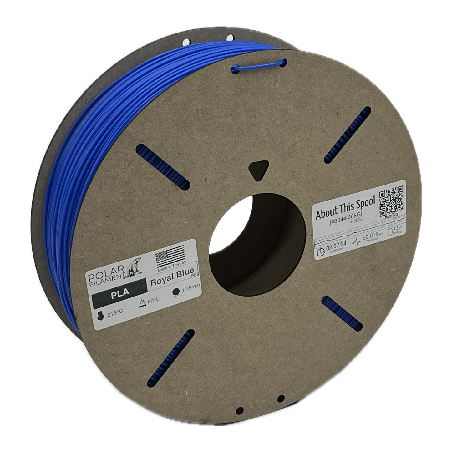 Royal Blue PLA - 1kg 2.85mm