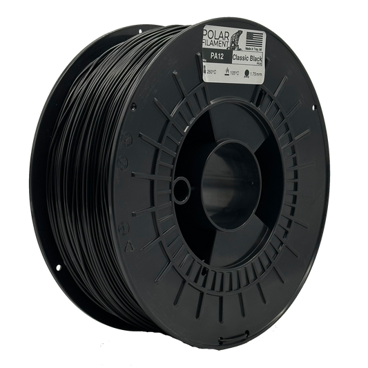Black Nylon PA12 - 1kg 1.75mm