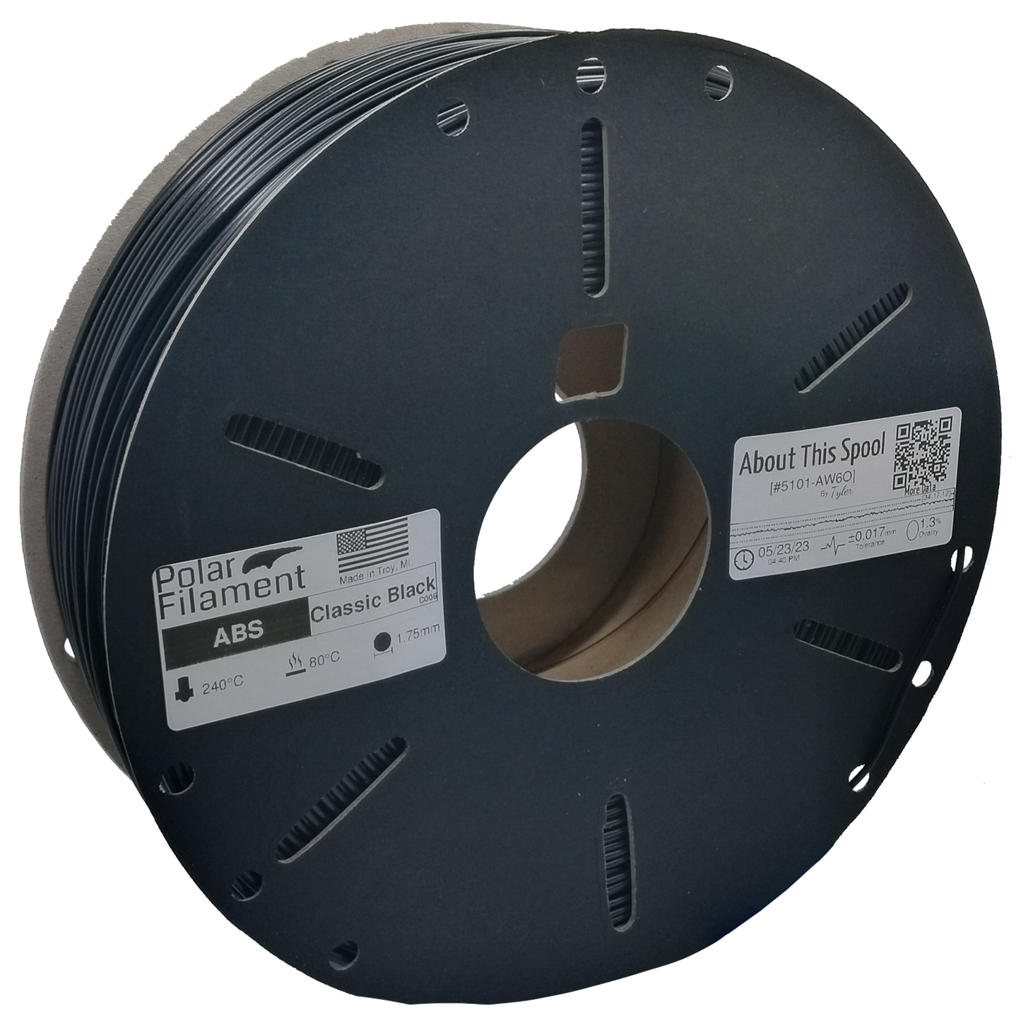 Black ABS - 1kg 1.75mm