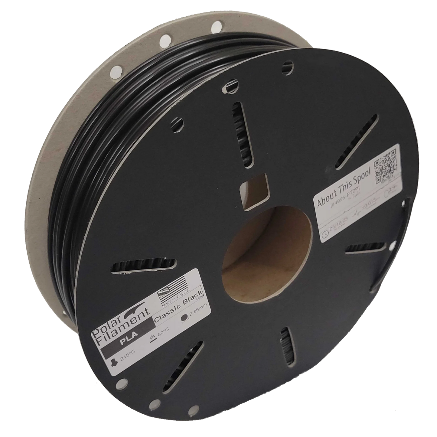 Classic Black PLA - 1kg 2.85mm