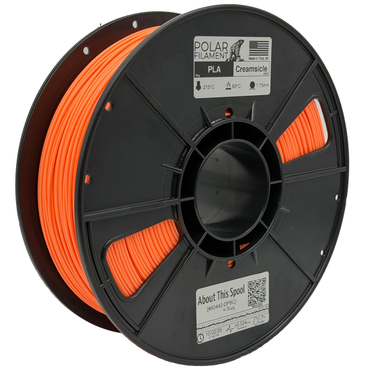 Creamsicle PLA - 1kg 1.75mm