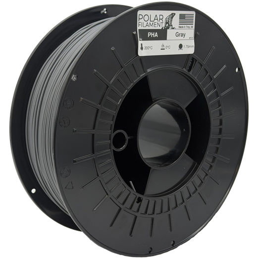 Biodegradable Gray PHA - 1kg 1.75mm