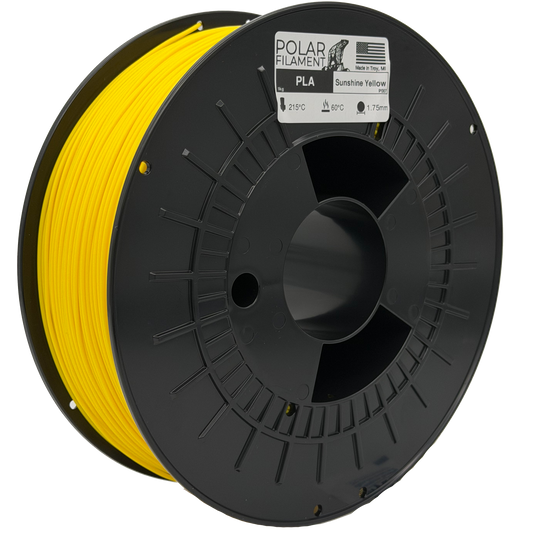 Sunshine Yellow PLA - 1kg 1.75mm