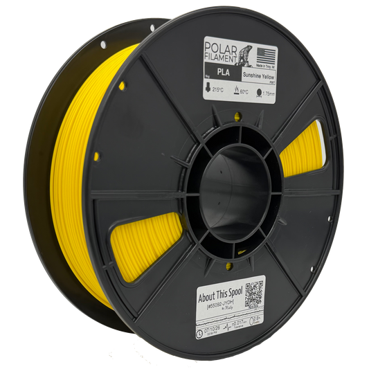 Sunshine Yellow PLA - 1kg 1.75mm