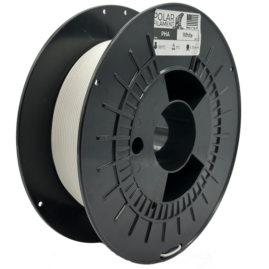 Biodegradable Polar White PHA - 1kg 1.75mm