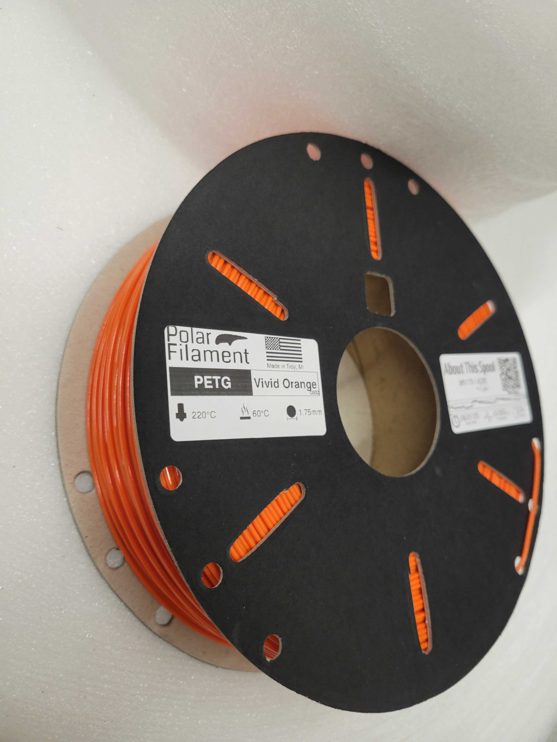 PETG Orange 1.75 mm / 1000 g