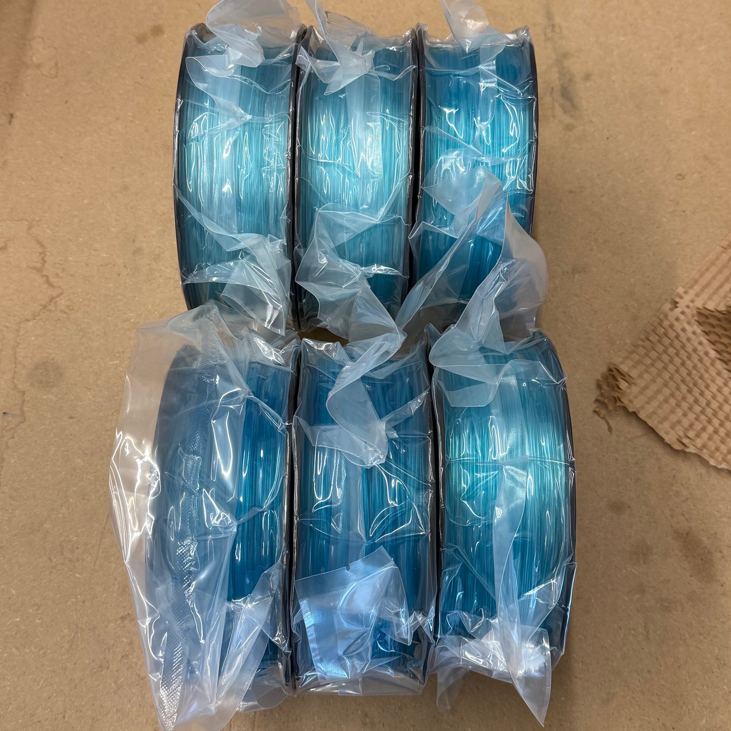 [Experimental, varying intensity] Ice Blue PETG - 1kg 1.75mm