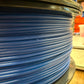 [FACTORY SECONDS] Sapphire PLA 1.75mm 1kg.  Sold as-is, rough surface finish