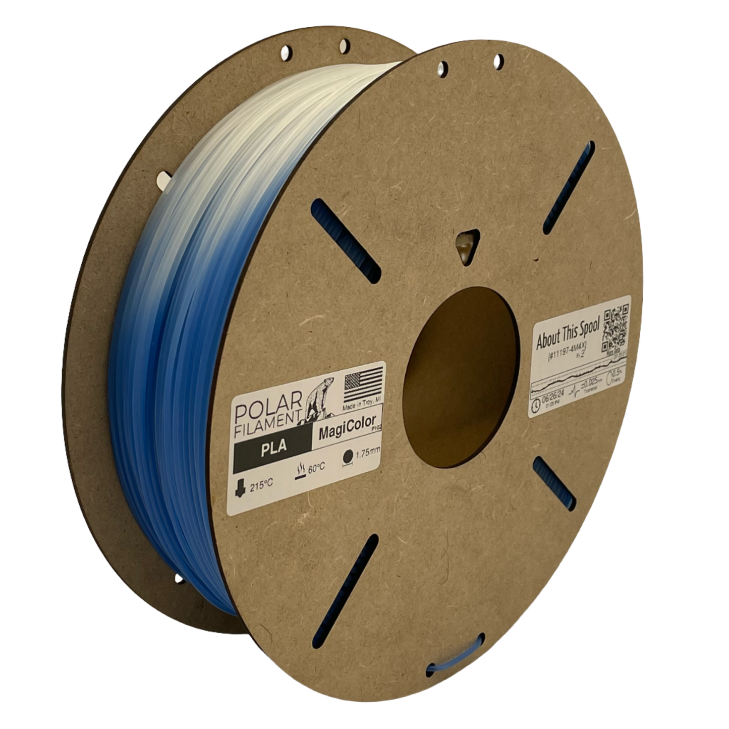 Color Changing Blue PLA - 1kg 1.75mm