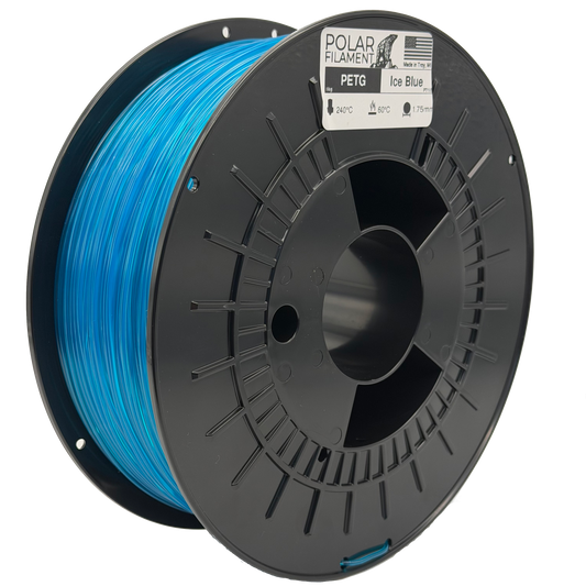 [Experimental, varying intensity] Ice Blue PETG - 1kg 1.75mm