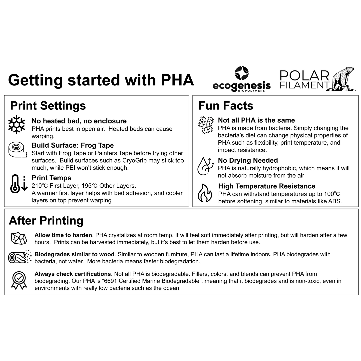 Biodegradable Blue PHA - 1kg 1.75mm