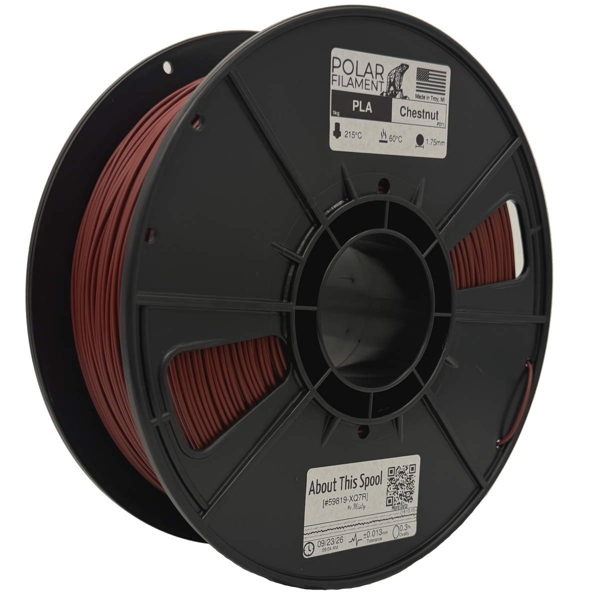 Chestnut PLA - 1kg 1.75mm