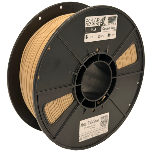 Desert Tan PLA (Recycled Spool) - 1kg 1.75mm