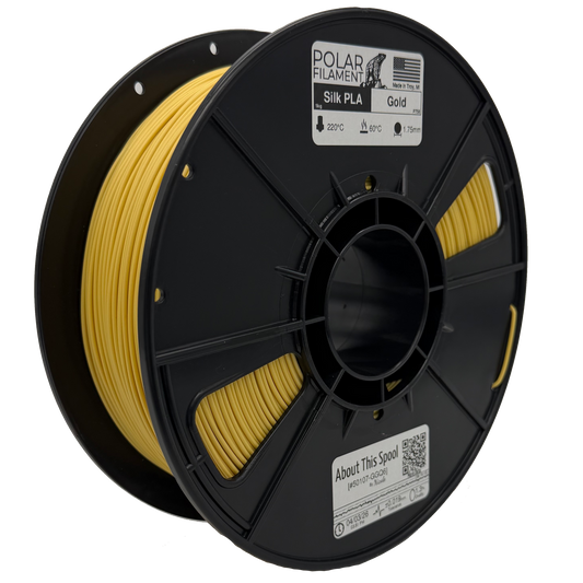 [Experimental] Gold Silk PLA Blend - 1kg 1.75mm
