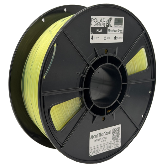 (NEW!) Michigan Dew PLA - 1kg 1.75mm