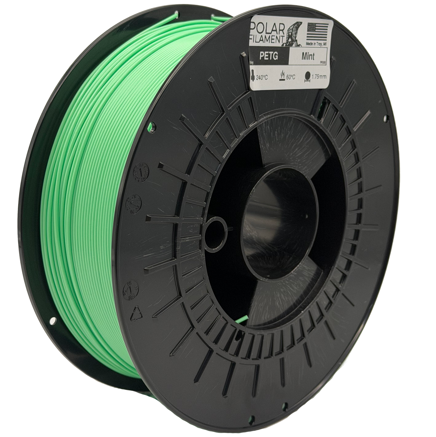 [Open Beta, Experimental] Mint PETG - 1kg 1.75mm