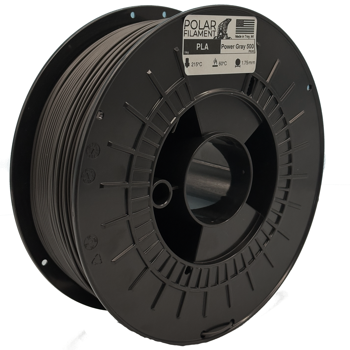 Power Gray 500 PLA - 1kg 1.75mm