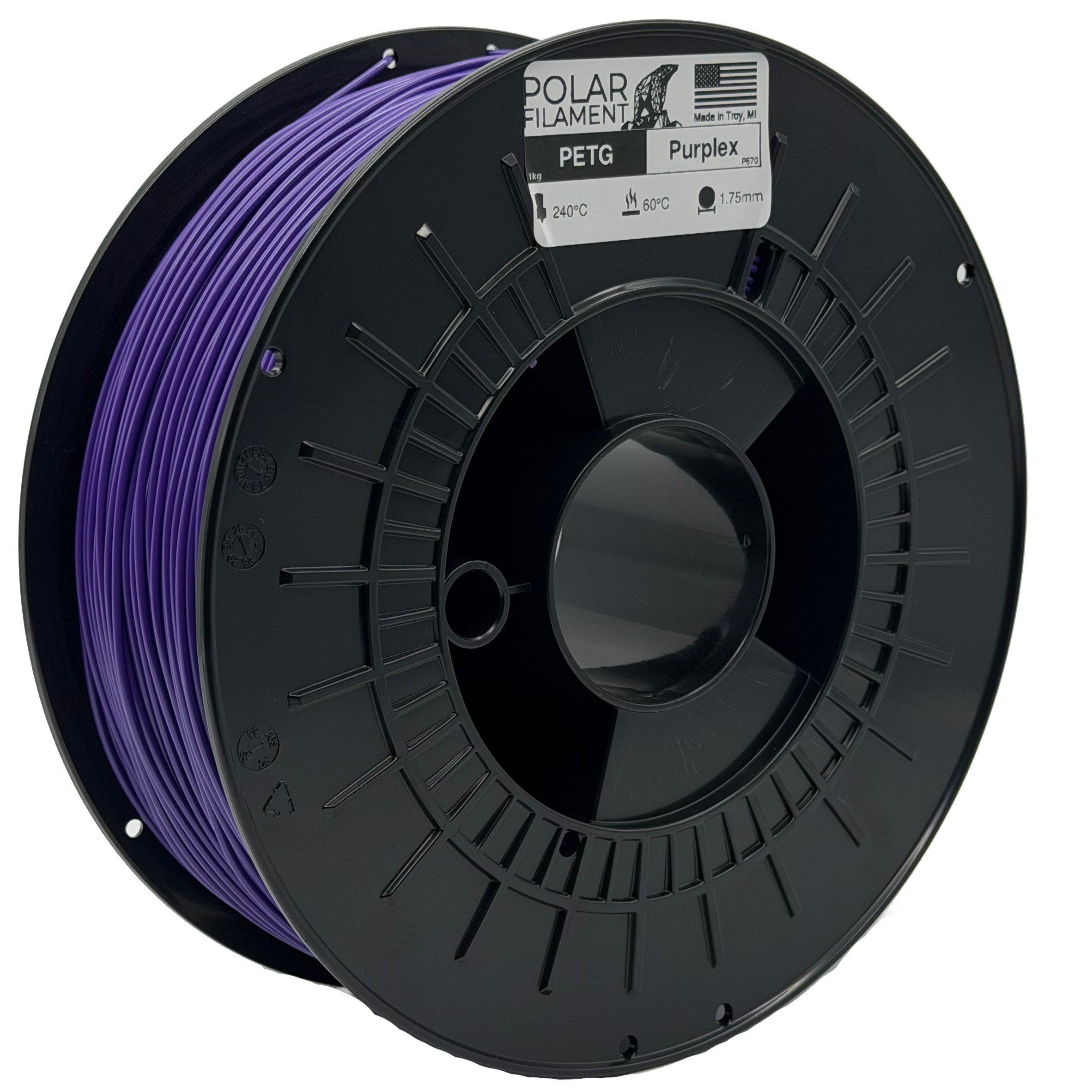 Purplex PETG - 1kg 1.75mm – Polar Filament