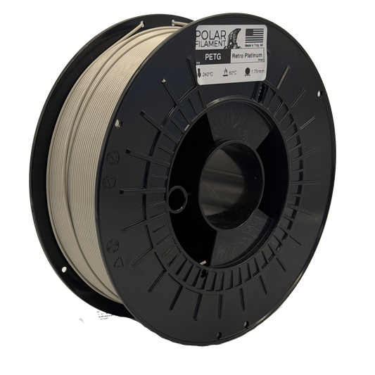 [Open Beta, Experimental] Retro Platinum PETG - 1kg 1.75mm