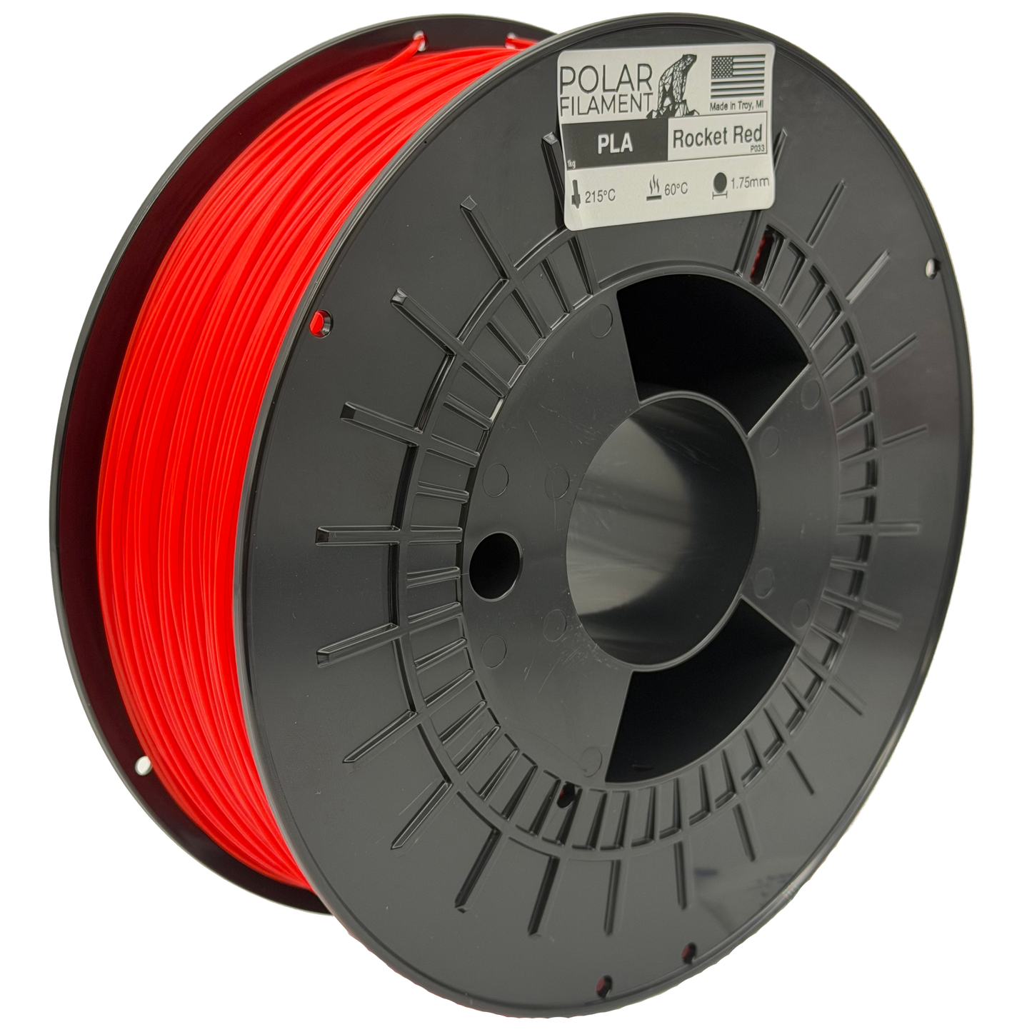 Rocket Red PLA - 1kg 1.75mm