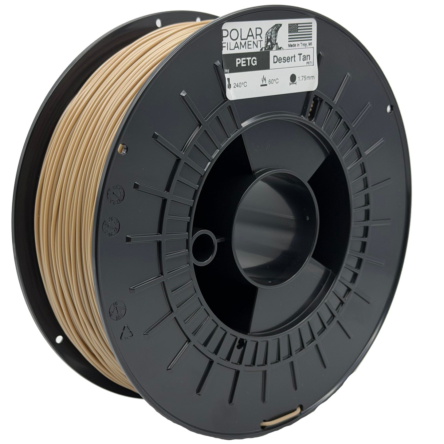 [Open Beta, Experimental] Desert Tan PETG - 1kg 1.75mm