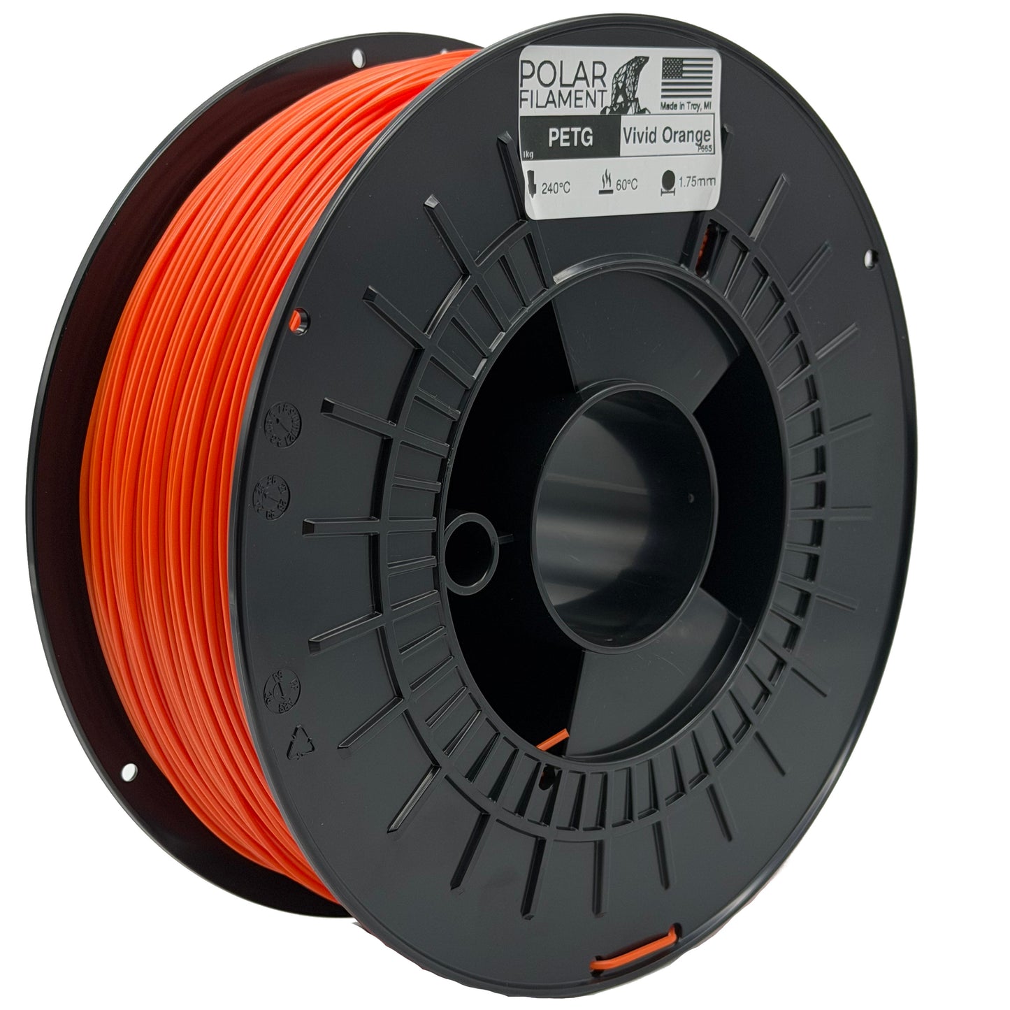 [Open Beta, Experimental] Vivid Orange PETG - 1kg 1.75mm