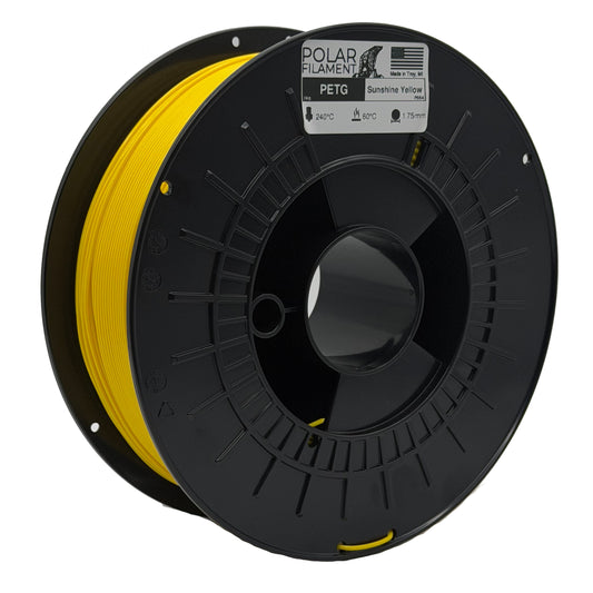 [Open Beta, Experimental] Sunshine Yellow PETG - 1kg 1.75mm